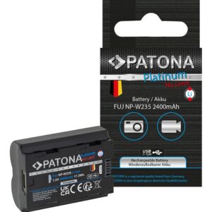 Platinum Battery with USB-C Input Fuji FinePix NP-W235 XT-4 XT4